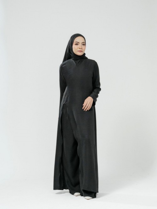 HELENA DRESS PANTS IN BLACK [XL]