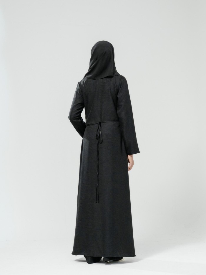 HELENA DRESS WITH PANTS IN BLACK [M]