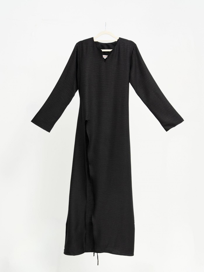 HELENA DRESS WITH PANTS IN BLACK [XL]