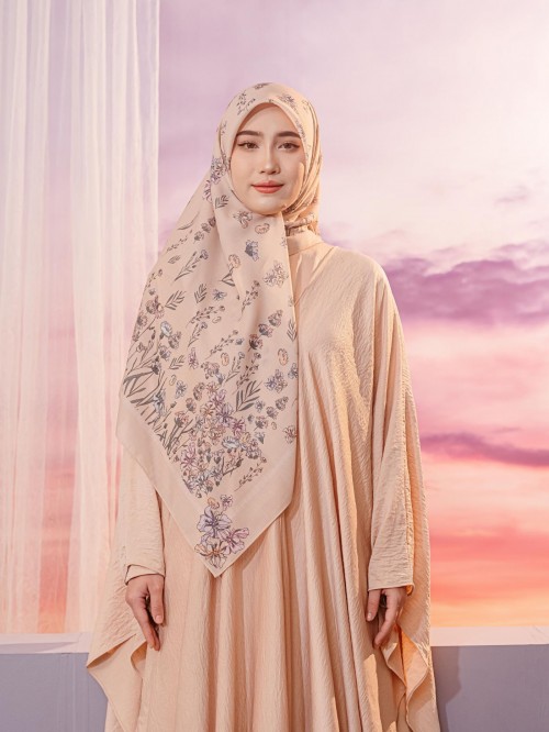 BAWAL PRINTED - BLOSSOM ( BROWN )