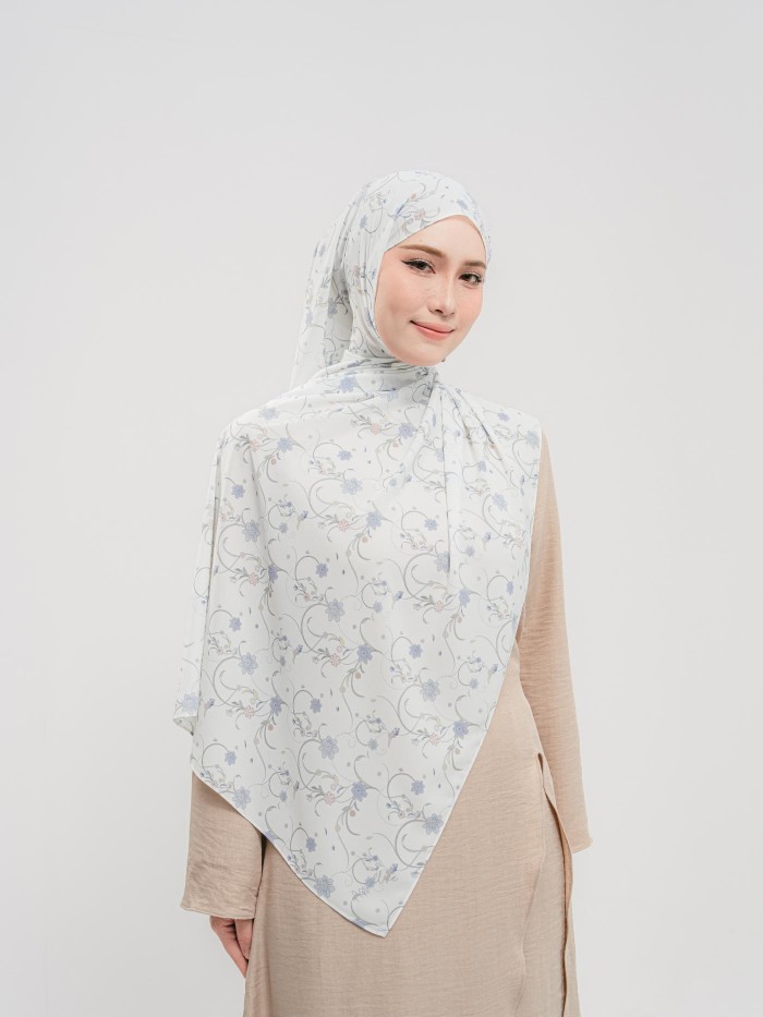 SHAWL SENIWARA IN BIRU SALJU