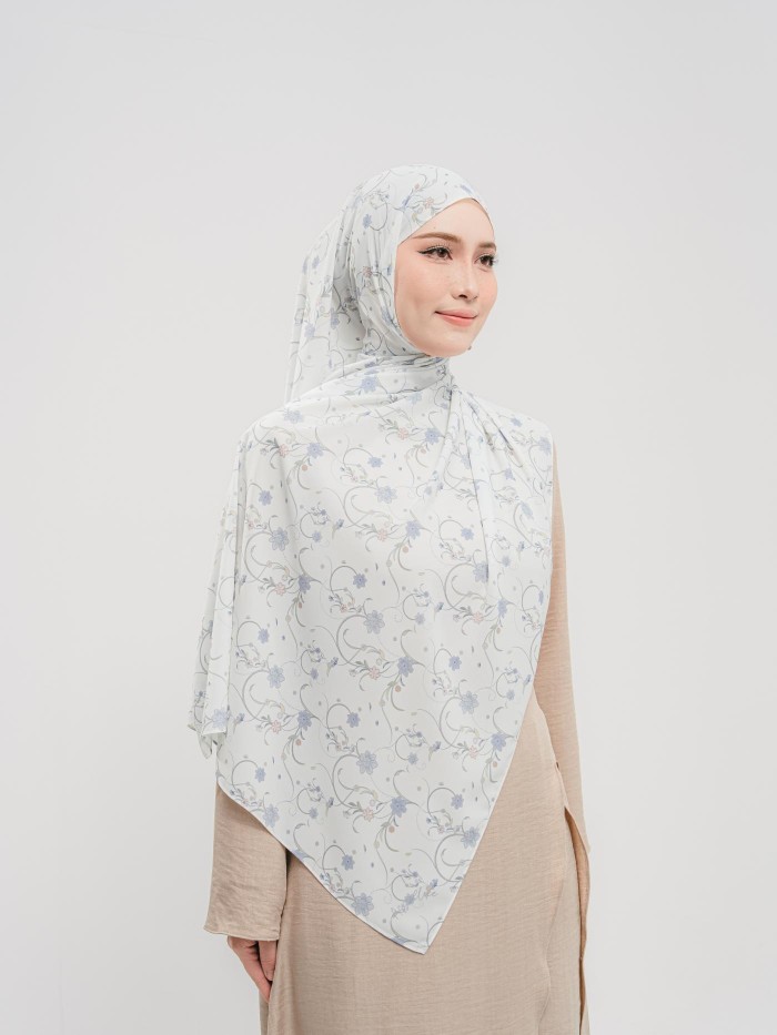 SHAWL SENIWARA IN BIRU SALJU