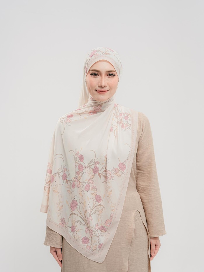 SHAWL SENIWARA IN BUNGA SERI