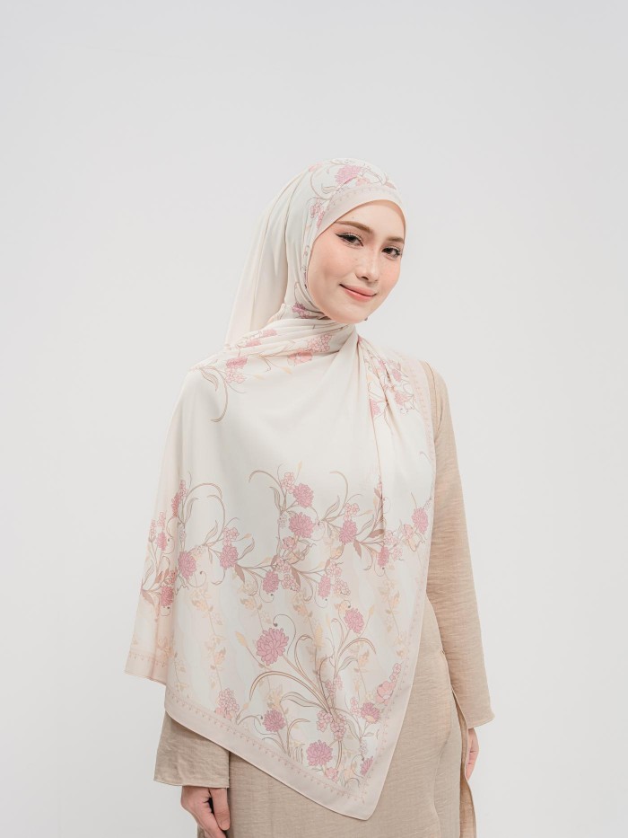 SHAWL SENIWARA IN BUNGA SERI