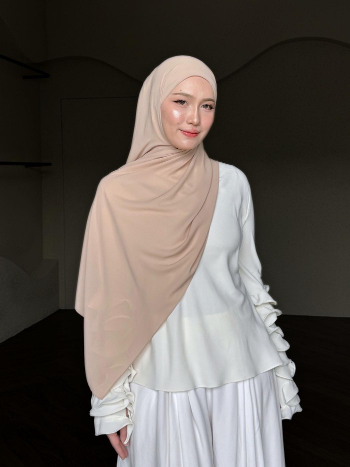 SHAWL DEAR CHIFFON IN CHAI