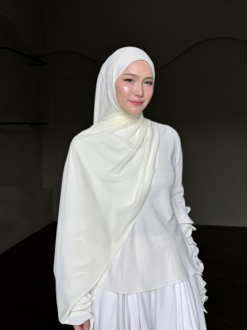 SHAWL DEAR CHIFFON IN COCONUT MILK