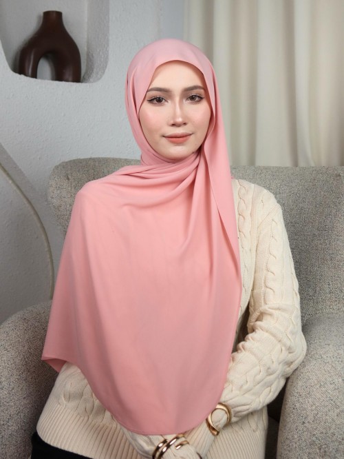 SHAWL DARLING DIAMOND CHIFFON IN COTTON CANDY