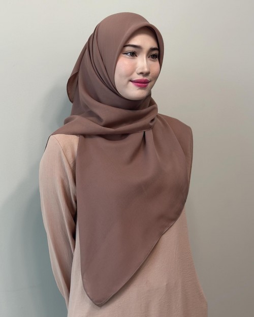 BAWAL PLAIN - ASYALLIEE ( CHOCO BROWN )