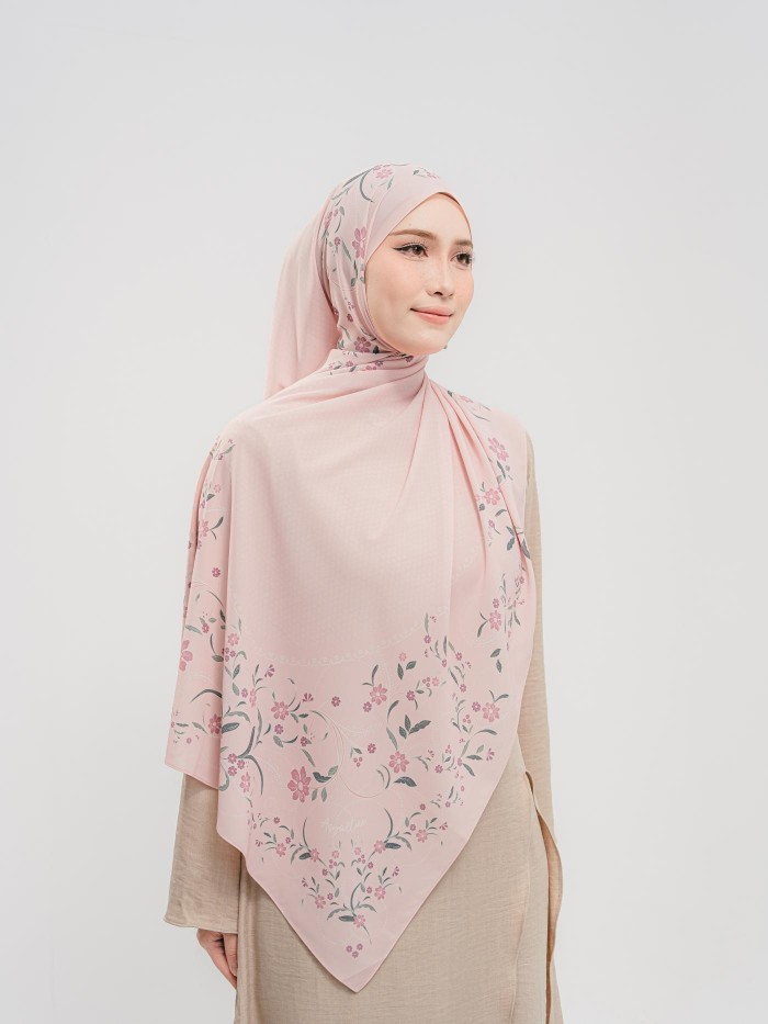 SHAWL SENIWARA IN LANGIT ROSE