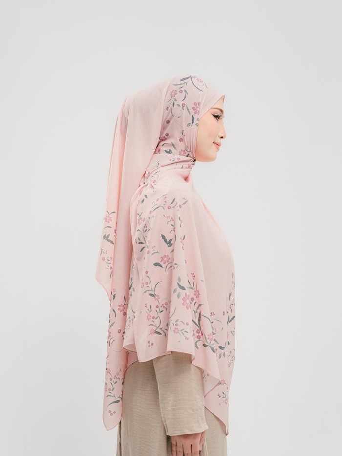 SHAWL SENIWARA IN LANGIT ROSE