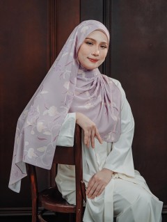 SHAWL SENIWARA IN LENTERA UNGU