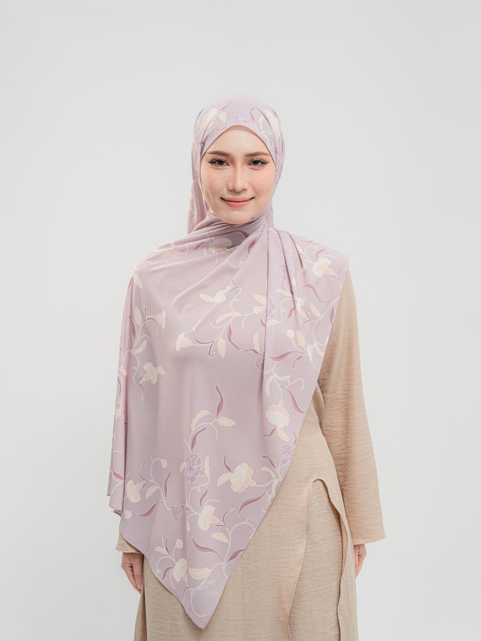 SHAWL SENIWARA IN LENTERA UNGU