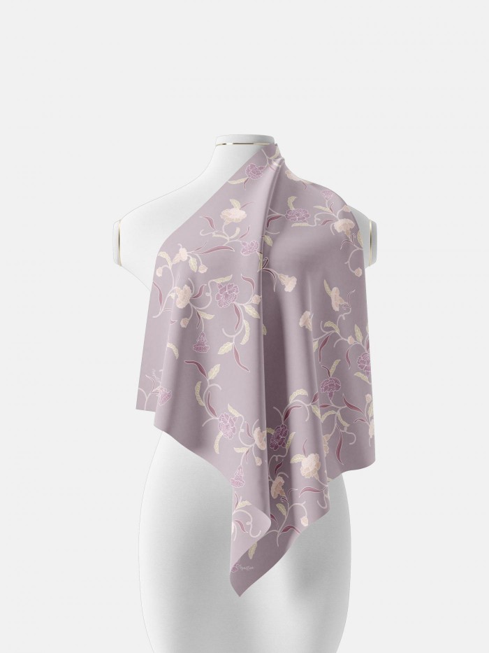 SHAWL SENIWARA IN LENTERA UNGU
