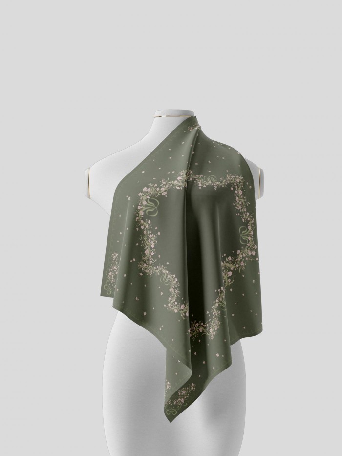 SHAWL WITH HER IN LIORA PEONY