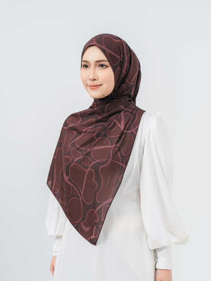 SHAWL FLOW SERIES IN MOCHA