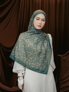 SHAWL TULIB IN MOSS EMERALD