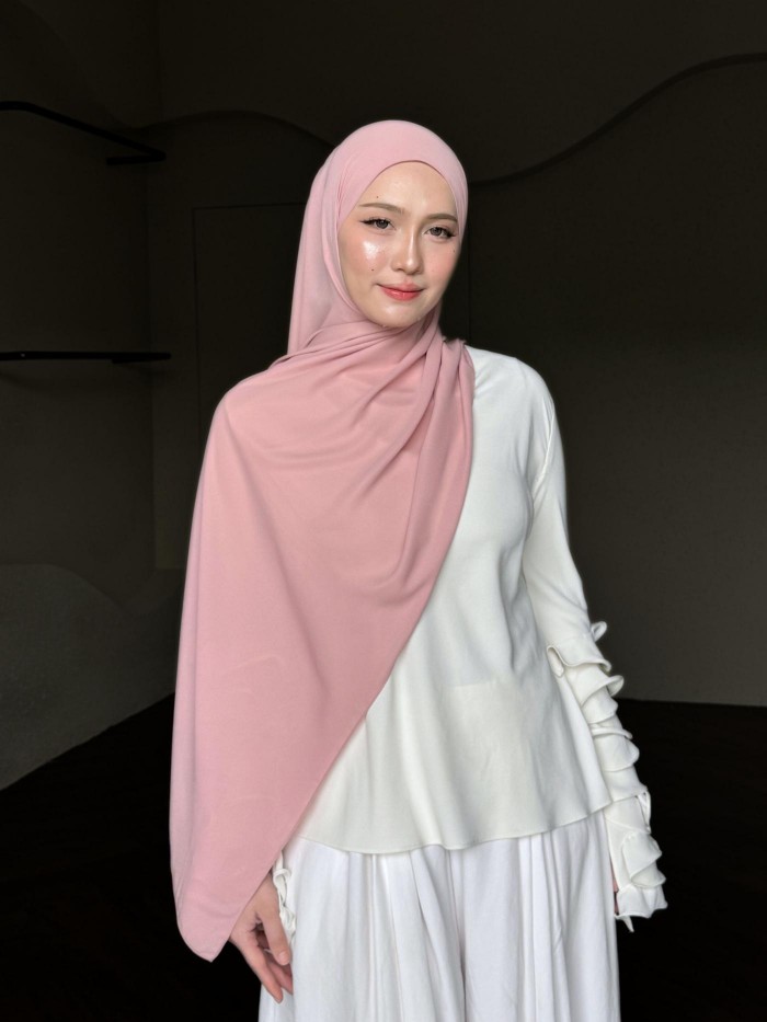 SHAWL DEAR CHIFFON IN PINK BLOSSOM