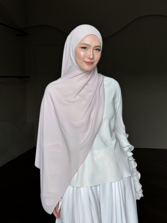 SHAWL DEAR CHIFFON IN PINK MARSMALLOW