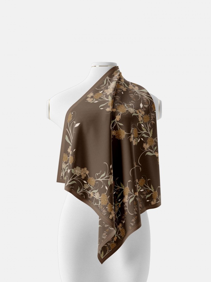 SHAWL SENIWARA IN RONA SEPHIA