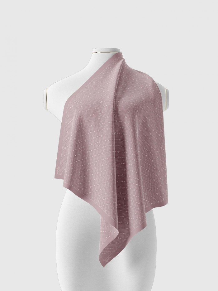 SHAWL TULIB IN ROSEWOOD