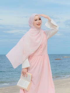 SHAWL FLOW SERIES IN ROSE