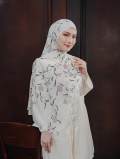 SHAWL SENIWARA IN SARI LILA