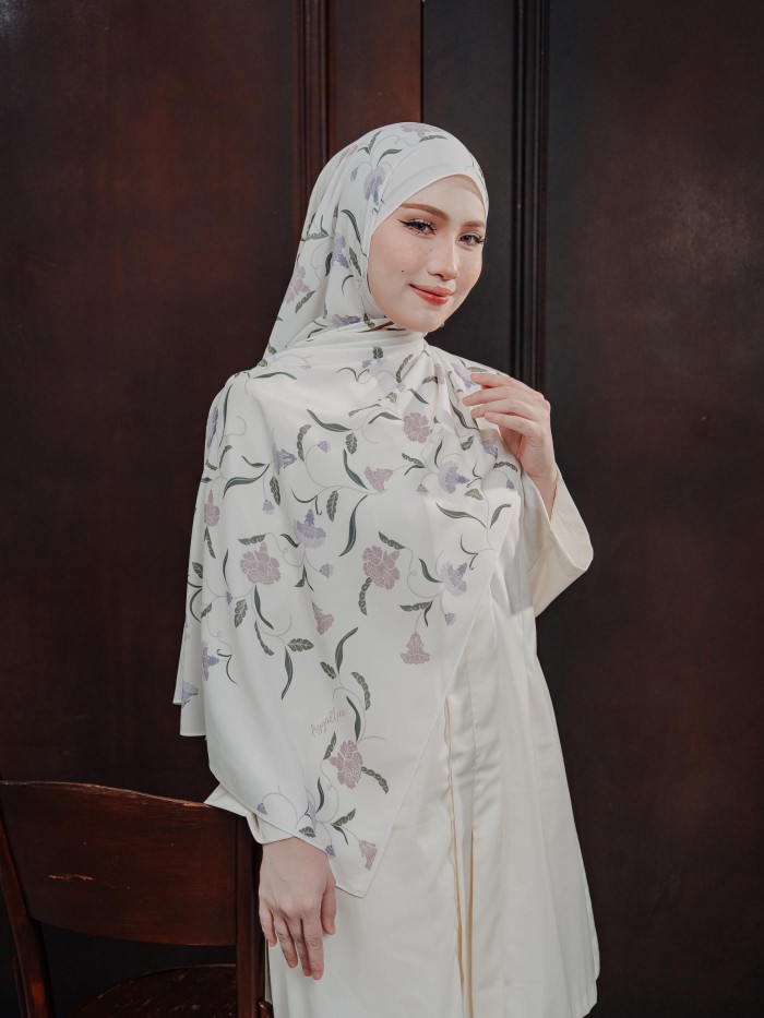SHAWL SENIWARA IN SARI LILA