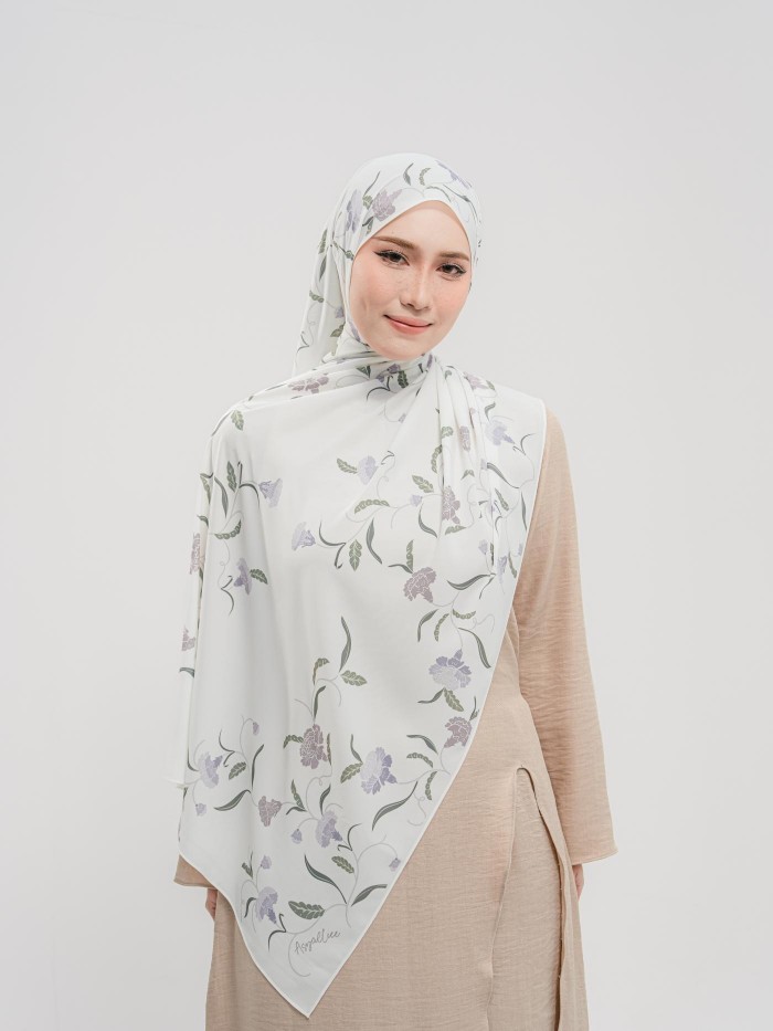 SHAWL SENIWARA IN SARI LILA