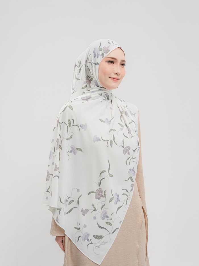 SHAWL SENIWARA IN SARI LILA