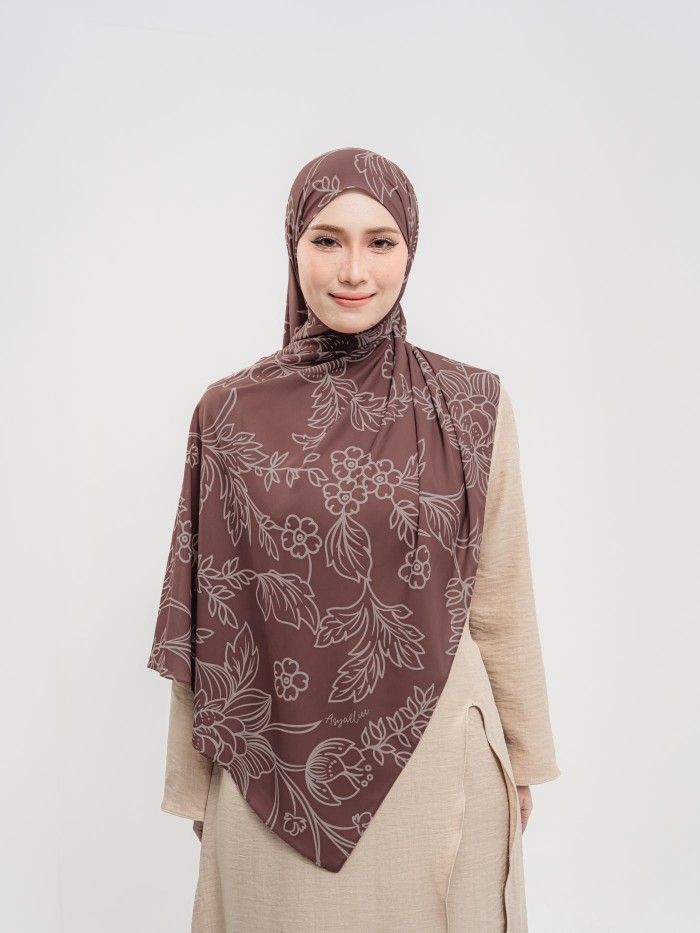 SHAWL SENIWARA IN TERAKOTA AURA