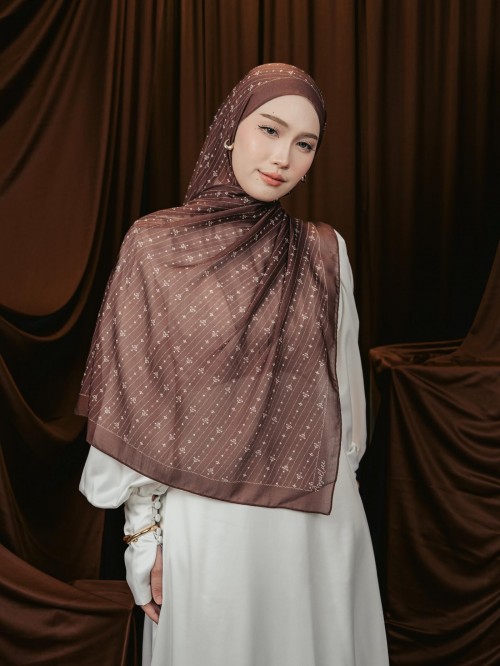 SHAWL TULIB IN WALNUT