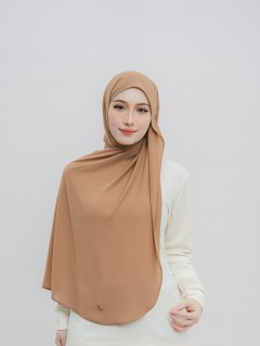 SHAWL DARLING DIAMOND CHIFFON IN CINNAMON SWIRL